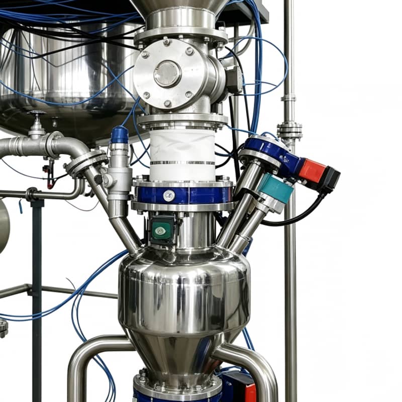 Dense-phase pneumatic conveying sender tank